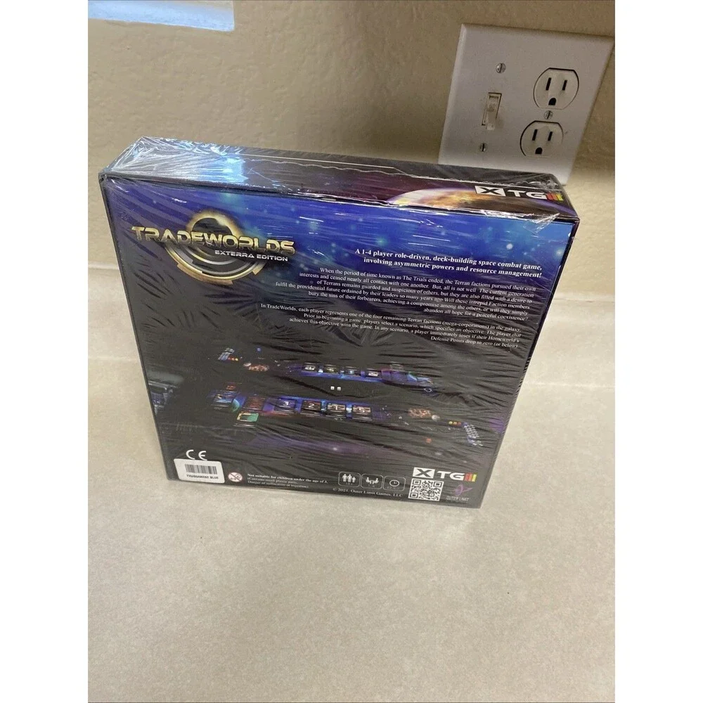 Tradeworlds Board Game Outer Limit Games Exterra Edition Kristopher R. Kycia